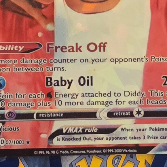 P Diddy Pokemon Card - Puff Daddy - Picture 9 of 10